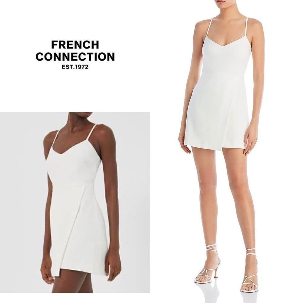 New. French Connection whisper light layered dress. Size 12. Retail $149